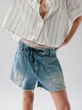 We the free maxi barrel shorts size 25